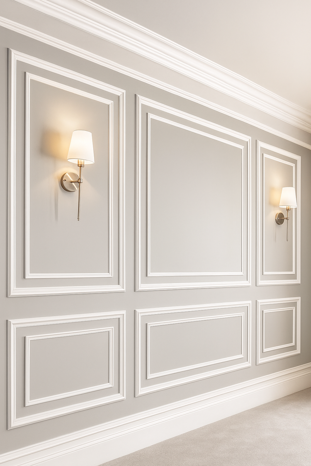 Twelve Piece (Three Column) Self Adhering Panelling Kit - Image 3