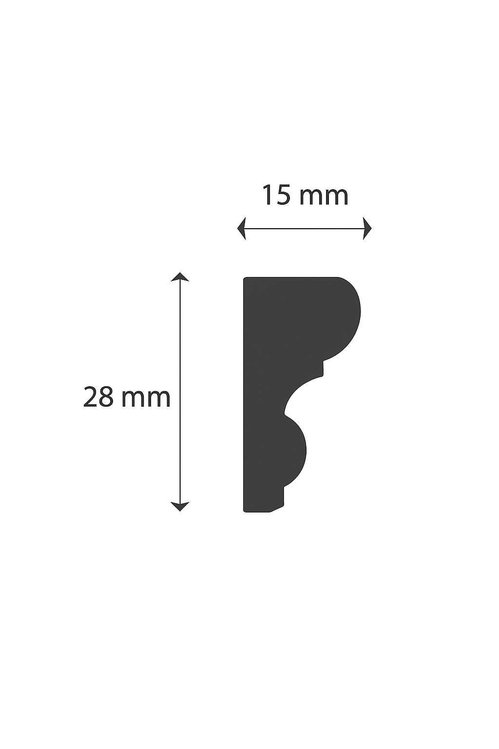 Twelve Piece (Three Column) Self Adhering Panelling Kit - Image 8