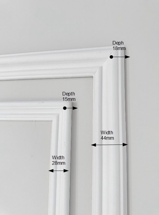 Twelve Piece (Three Column) Self Adhering Panelling Kit - Image 6