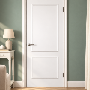 Paris Collection Door Panel Kit | Pre-Assembled Peel & Stick | Real Wood